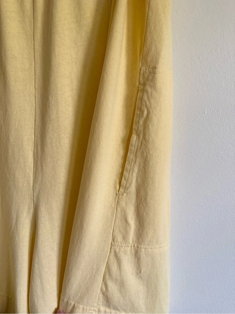 Free People Adalee Cotton Romper in Yellow